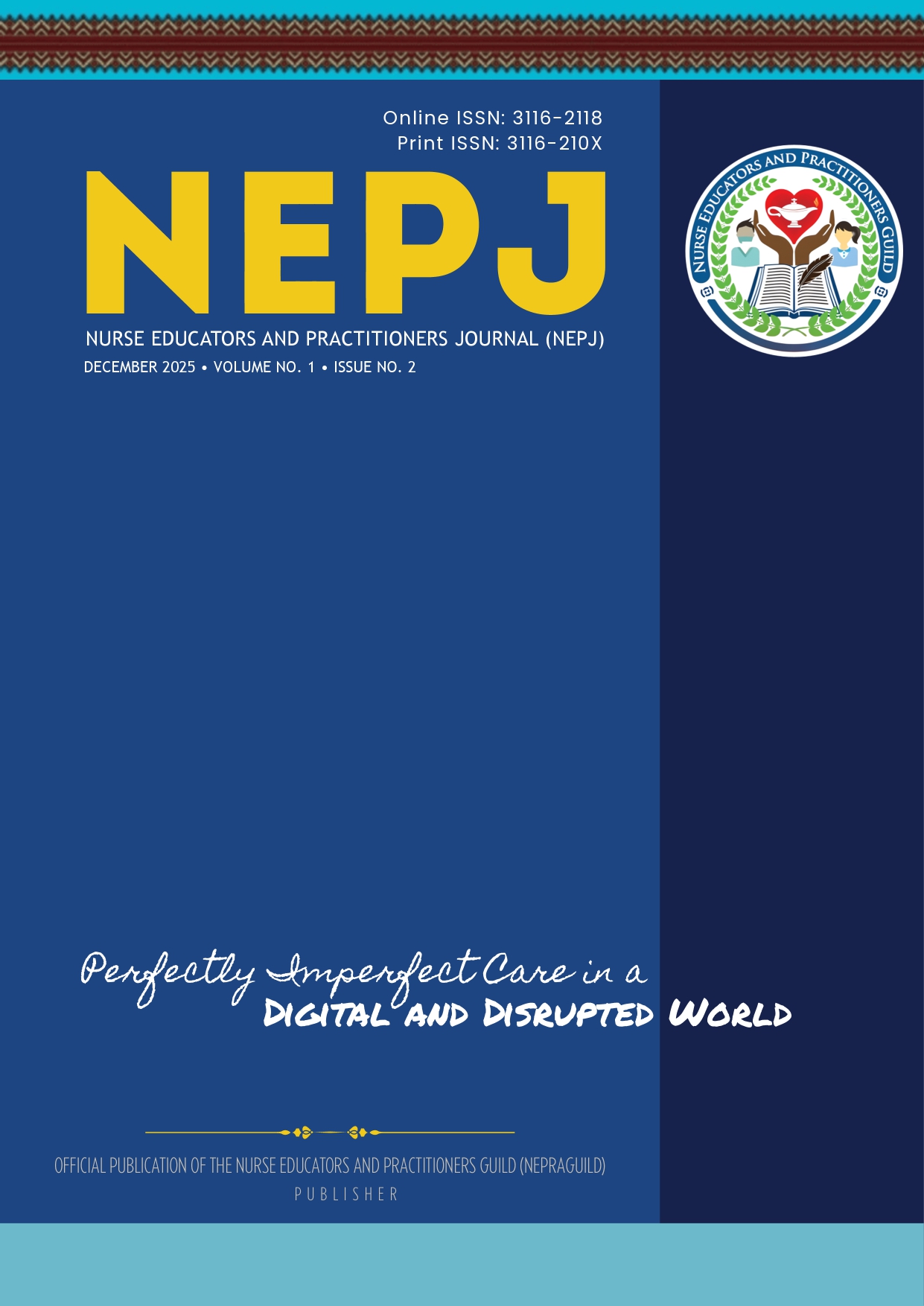 					View Vol. 1 No. 2 (2025): Perfectly Imperfect Care in a Digital and Disrupted World
				